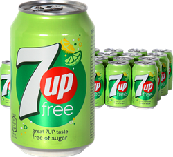7-Up Zero Sugar (24 x 330 ml)