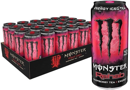 Monster Energy Rehab Raspberry (24 x 458 ml)