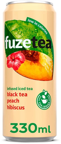 Fuze Tea Black Tea Peach Hibiscus (24 x 330 ml)-2