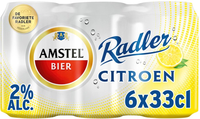 Amstel Radler 2.0% (6 X 330 Ml) | So! Da'S Fris!