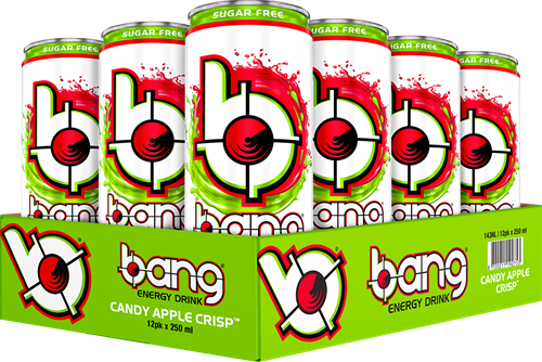 Bang Energy Candy Apple Crisp (12 x 250 ml)