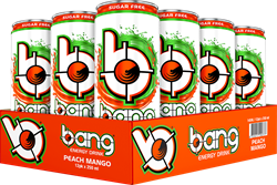 Bang Energy Peach Mango (12 x 250 ml)