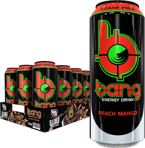 Bang Energy Peach Mango (12 x 500 ml)