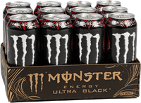 Monster Energy Ultra Black (12 x 500 ml)