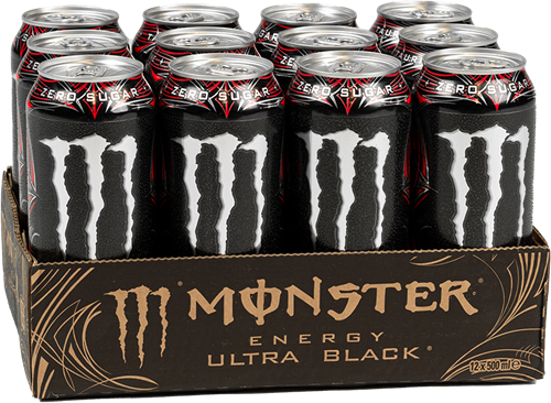 Monster Energy Ultra Black (12 x 500 ml)