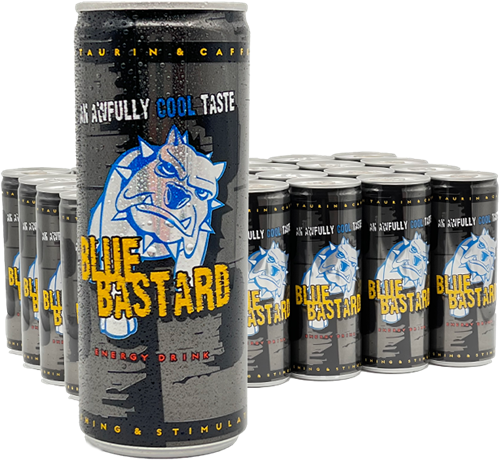 Blue Bastard Energy drink (24 x 250 ml)