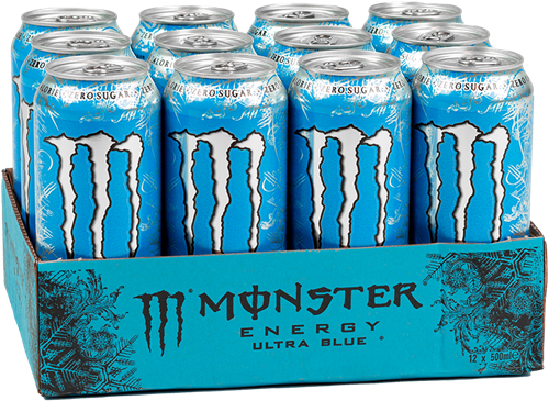 Monster Energy Ultra Blue (12 x 500 ml)