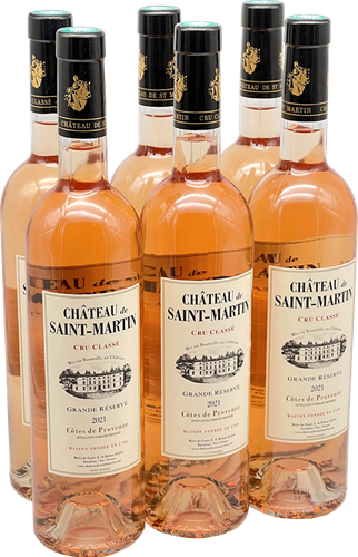 Chateau de Saint-Martin Cuvee Grande Reserve Rose (6 x 75cl)