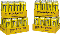 Monster Energy Ultra Citron 4 Pack (48 x 500 ml)