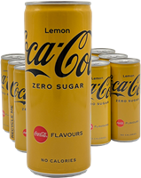 Coca Cola Zero Lemon (12 x 250 ml)