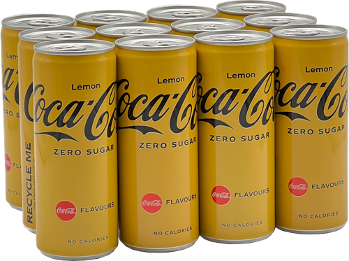 Coca Cola Zero Lemon (12 x 250 ml)-3