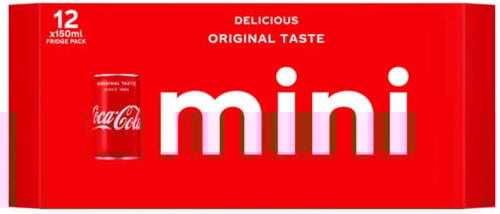 Coca Cola Original Mini  (12 x 150 ml)-2