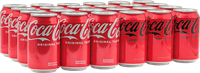 Mixtray Coca Cola en Cola Zero (12+12 stuks)