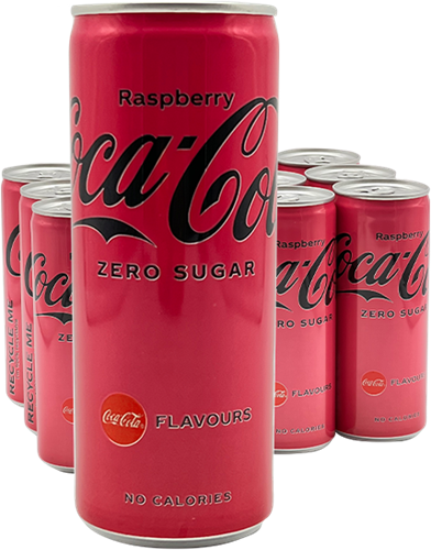 Coca Cola Zero Raspberry (12 x 250 ml)