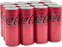Coca Cola Zero Raspberry (12 x 250 ml)-3