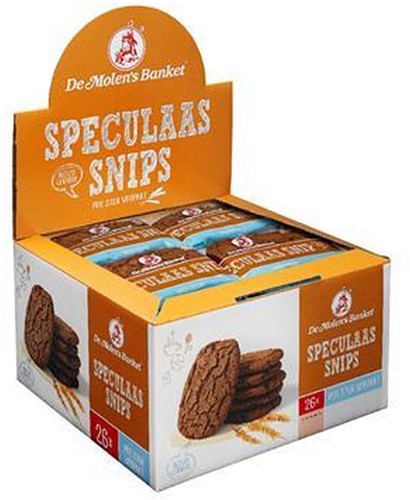 De Molen Speculaas Snips (26 x 48 gr)