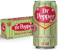 Dr Pepper USA Made With Sugar
