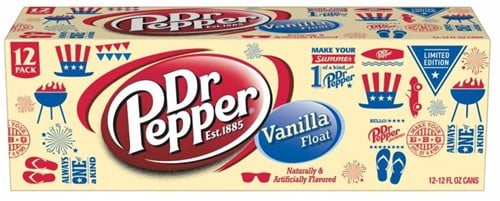 Dr Pepper USA Vanilla Float (12 x 355 ml)-2
