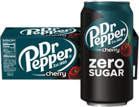 Dr Pepper Zero Sugar Cherry USA (12 x 355 ml)
