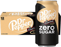 Dr Pepper Zero Sugar Cream Soda USA (12 x 355 ml)