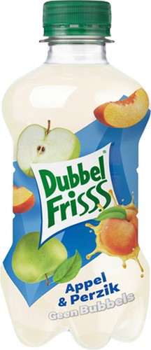 Dubbelfris Appel Perzik (12 x 275 ml) fles