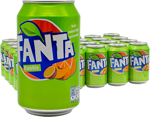 Fanta Exotic - 24x33cl - Blik