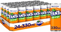 Fanta Orange No Sugar NL (24 x 330 ml)