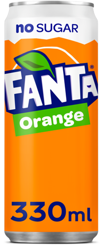 Fanta Orange No Sugar NL (24 x 330 ml)-2