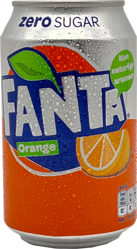 Fanta Orange No Sugar (24 x 330 ml)-2