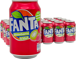 Fanta Strawberry & Kiwi (24 x 330 ml)