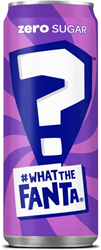Fanta What The Fanta Zero Paars (12 x 250 ml)