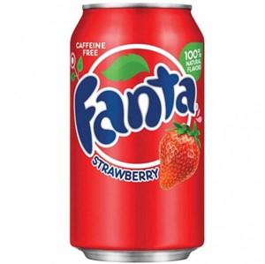 Fanta USA Strawberry (12 x 355 ml)