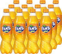 Fanta Orange (12 x 500 ml) fles