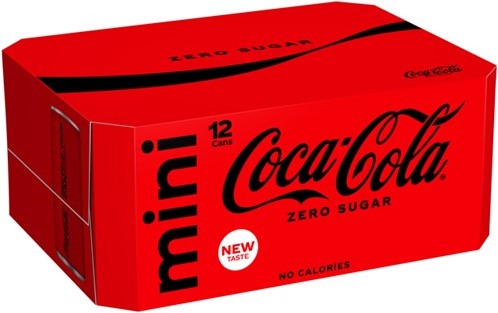 Coca Cola Zero Mini (12 x 150 ml)