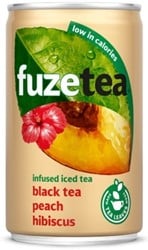 Fuze Tea Black Tea Peach Hibiscus Mini (8 x 150 ml)