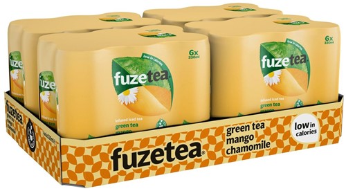 Fuze Tea Green Tea Mango Chamomile (24 x 330 ml)