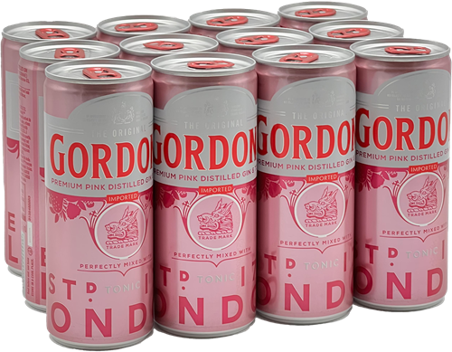 Gordon's Gin & Tonic Pink (12 x 250 ml)-3