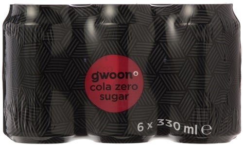 Gwoon Cola Zero Sugar (6 x 330 ml)-2
