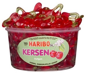 Haribo Kersen 150 stuks
