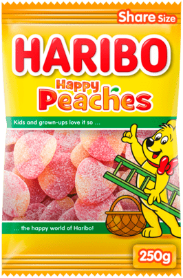 Haribo Perziken (10 x 250 gr)