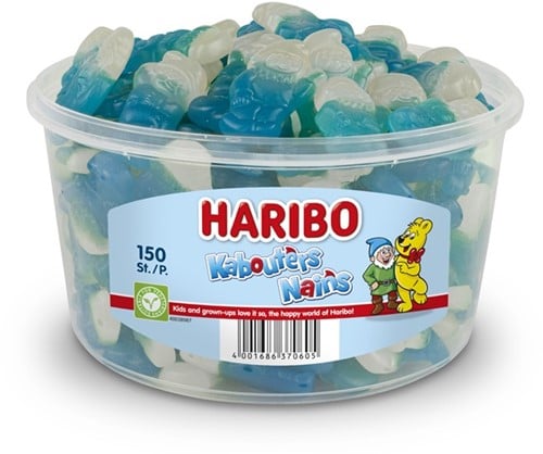 Haribo Smurfen Kabouters 150 stuks