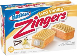 Hostess USA Zingers Vanilla (360 gr)