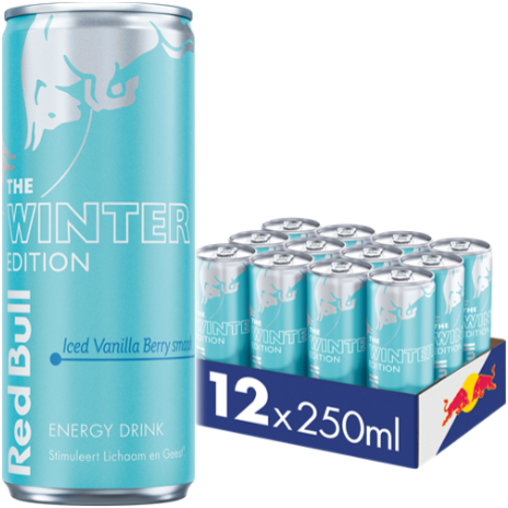 Red Bull Winter Edition Iced Vanilla Berry (12 x 250 ml)