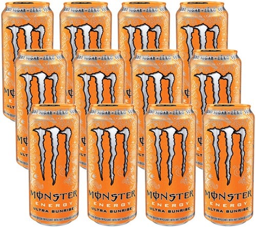 Monster Energy Ultra Sunrise (12 x 500 ml)