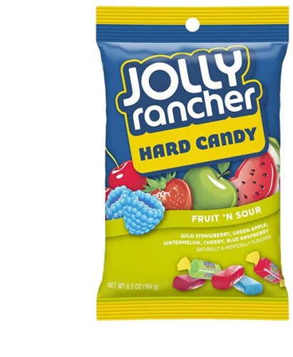 Jolly Rancher Hard Candy Fruit 'n Sour (184 gr)