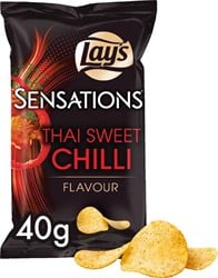 Lay's Sensations Thai Sweet Chilli zakje (20 x 40 gr)