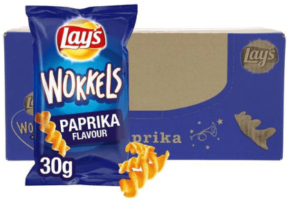 Lay's Wokkels Paprika zakje (24 x 30 gr)-2