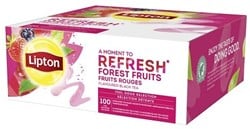 Lipton FGS Zwarte Thee Bosvruchten (100 x 1,6gr)