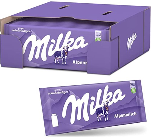 Milka Alpenmelk (24 x 100 gr)