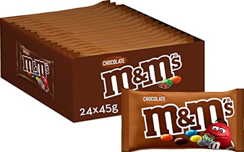 M&M's Choco zakje (24 x 45 gr)